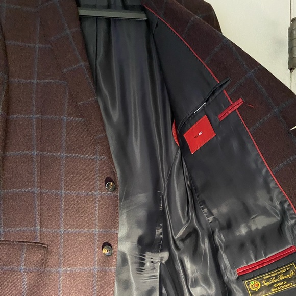 Burgundy Sports Coat - Picture 5 of 7